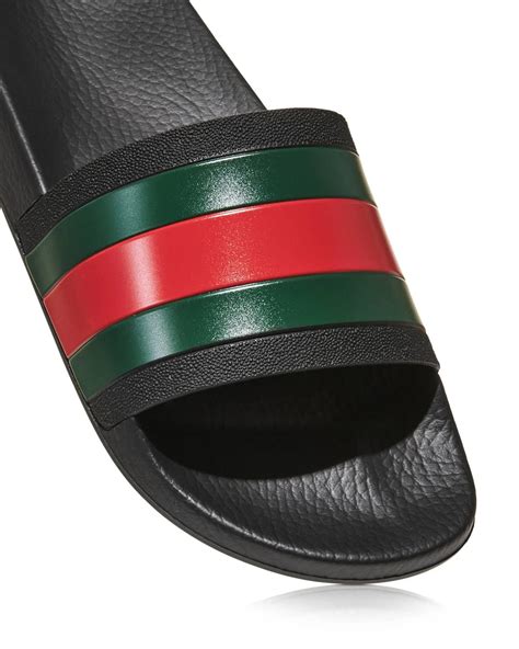 Gucci Pursuit '72 Rubber Slide Sandals 